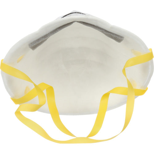 3M Canada 8210 N95 Respirator Mask inside view of nose foam and head band straps